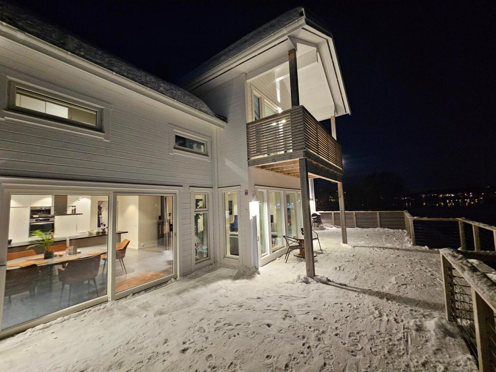 特罗姆瑟Kaldfjord Sea House别墅 外观 照片
