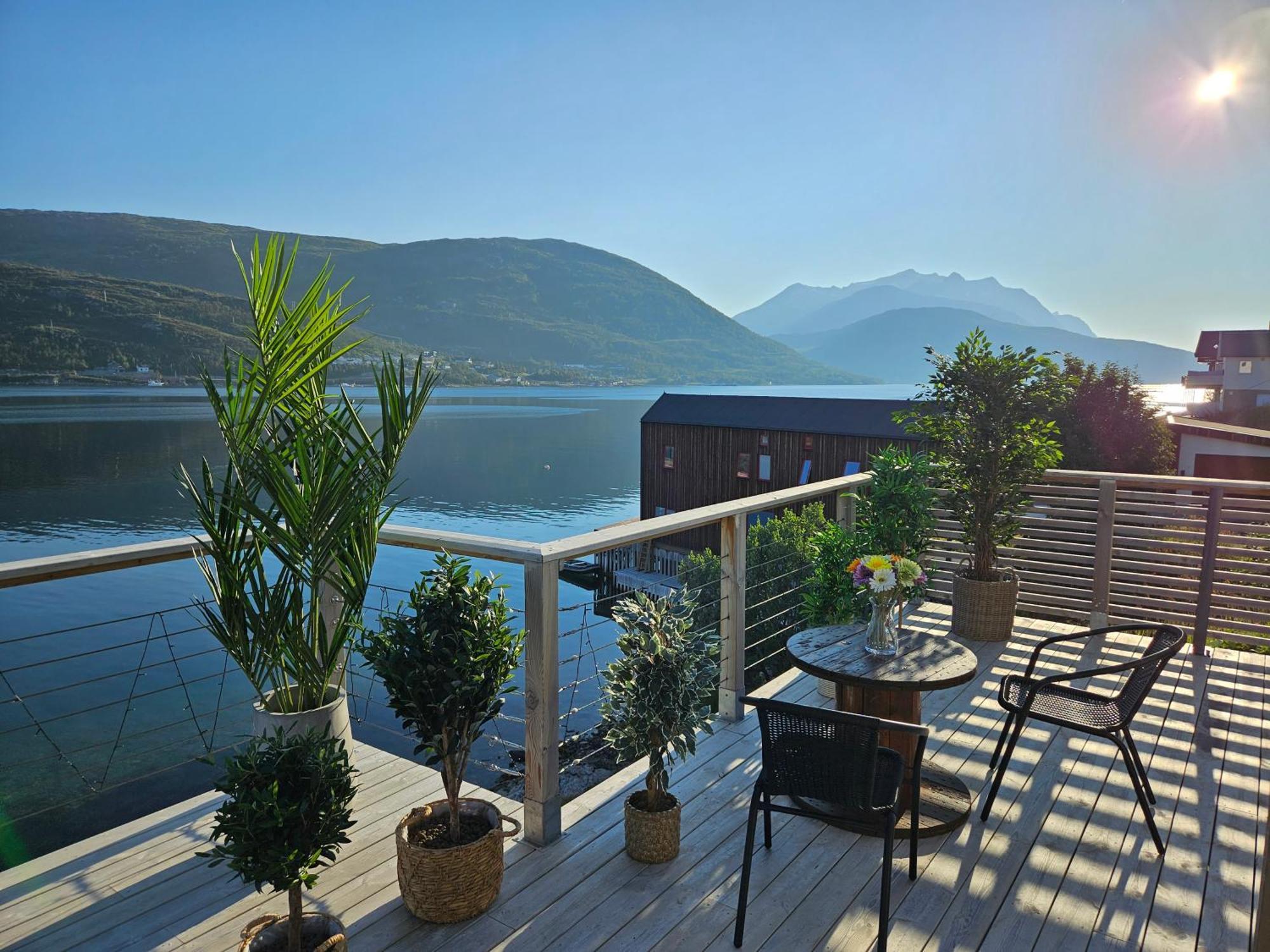 特罗姆瑟Kaldfjord Sea House别墅 外观 照片