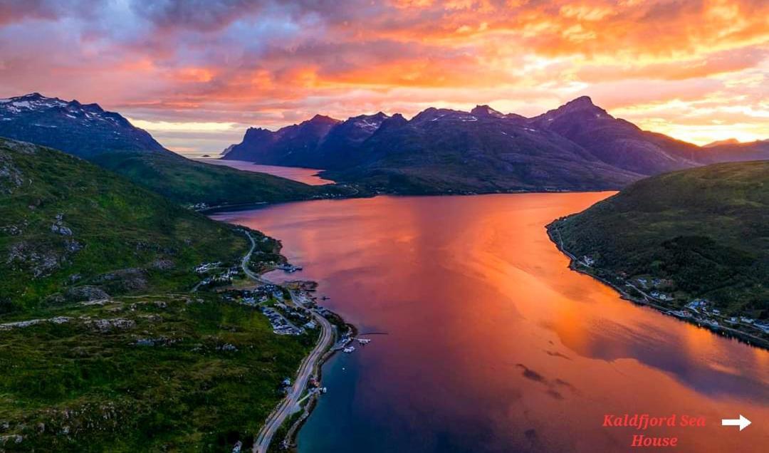 特罗姆瑟Kaldfjord Sea House别墅 外观 照片