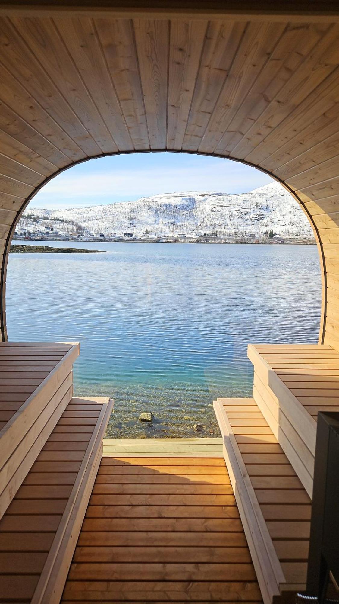 特罗姆瑟Kaldfjord Sea House别墅 外观 照片