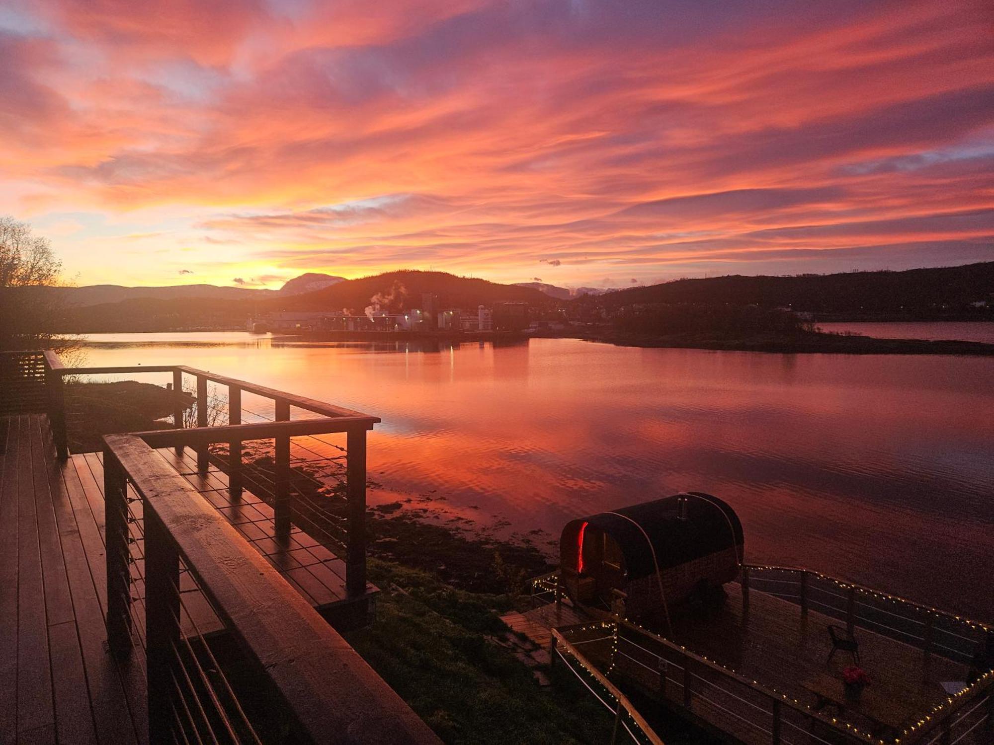 特罗姆瑟Kaldfjord Sea House别墅 外观 照片